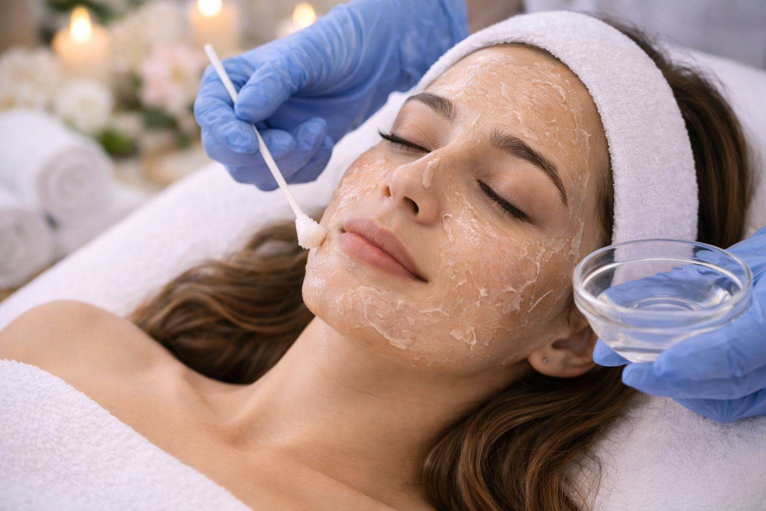 Chemical peel skincare