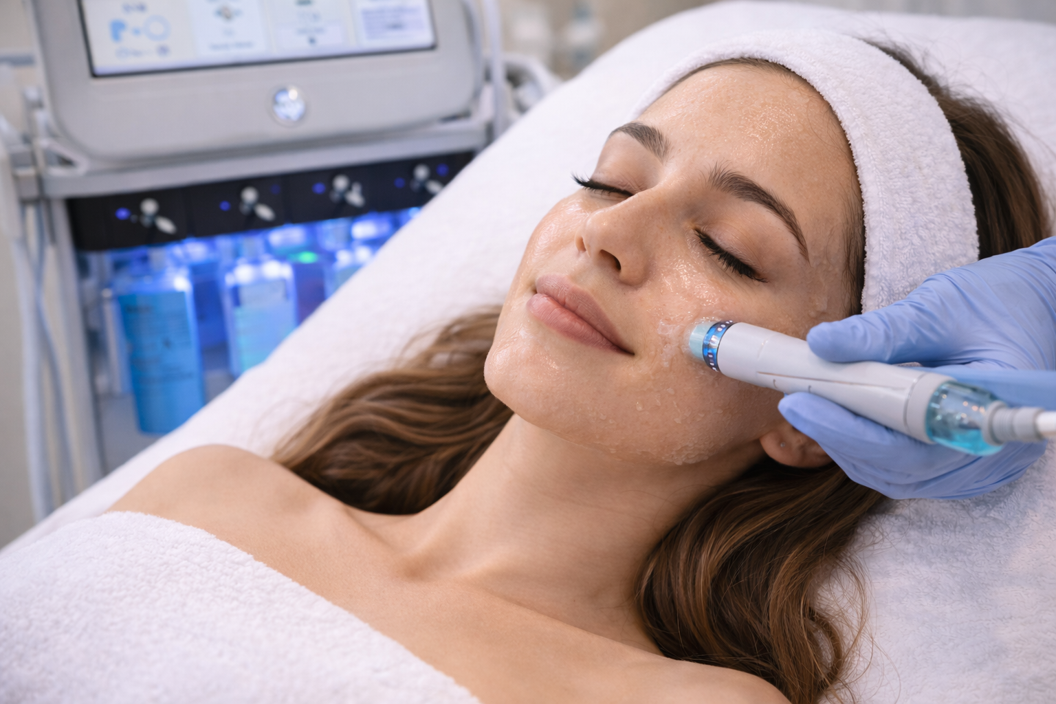 HydraFacial hydration treatment